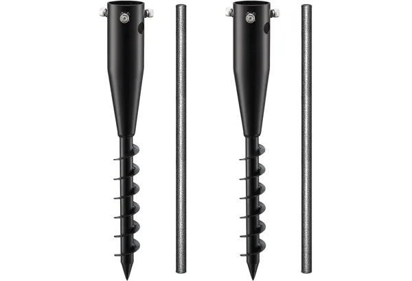 17" Screw-In Umbrella Anchor · 2-Pack