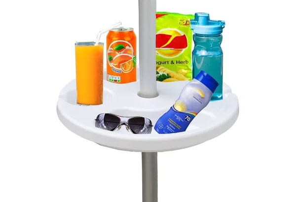 AMMSUN 13" Umbrella Pole Table