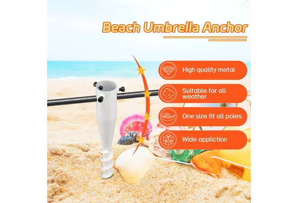 17" Screw-In Umbrella Anchor (single), photo 2