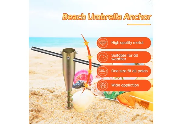 17" Screw-In Umbrella Anchor · 2-Pack (B), photo 2