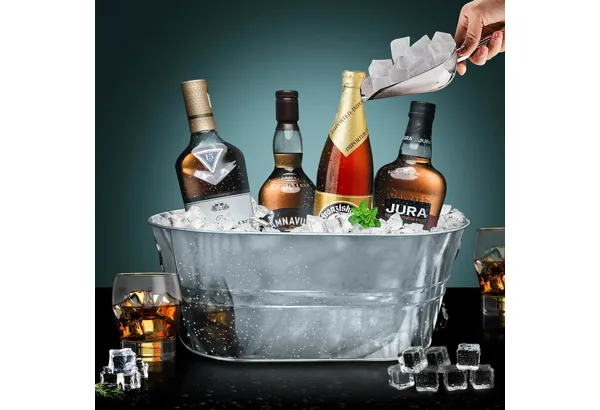 Galvanized Beverage Tubs · Set of 4, photo 4