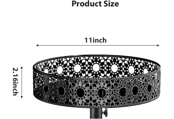 Grandhome 11" Umbrella Pole Tray, photo 3