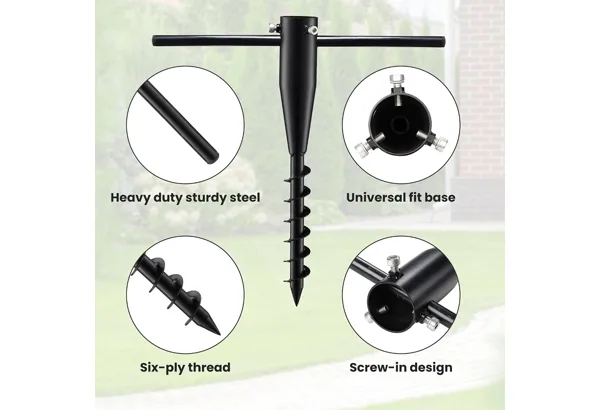 Lcokeiy Sand Anchor · 2.3" Opening, photo 4